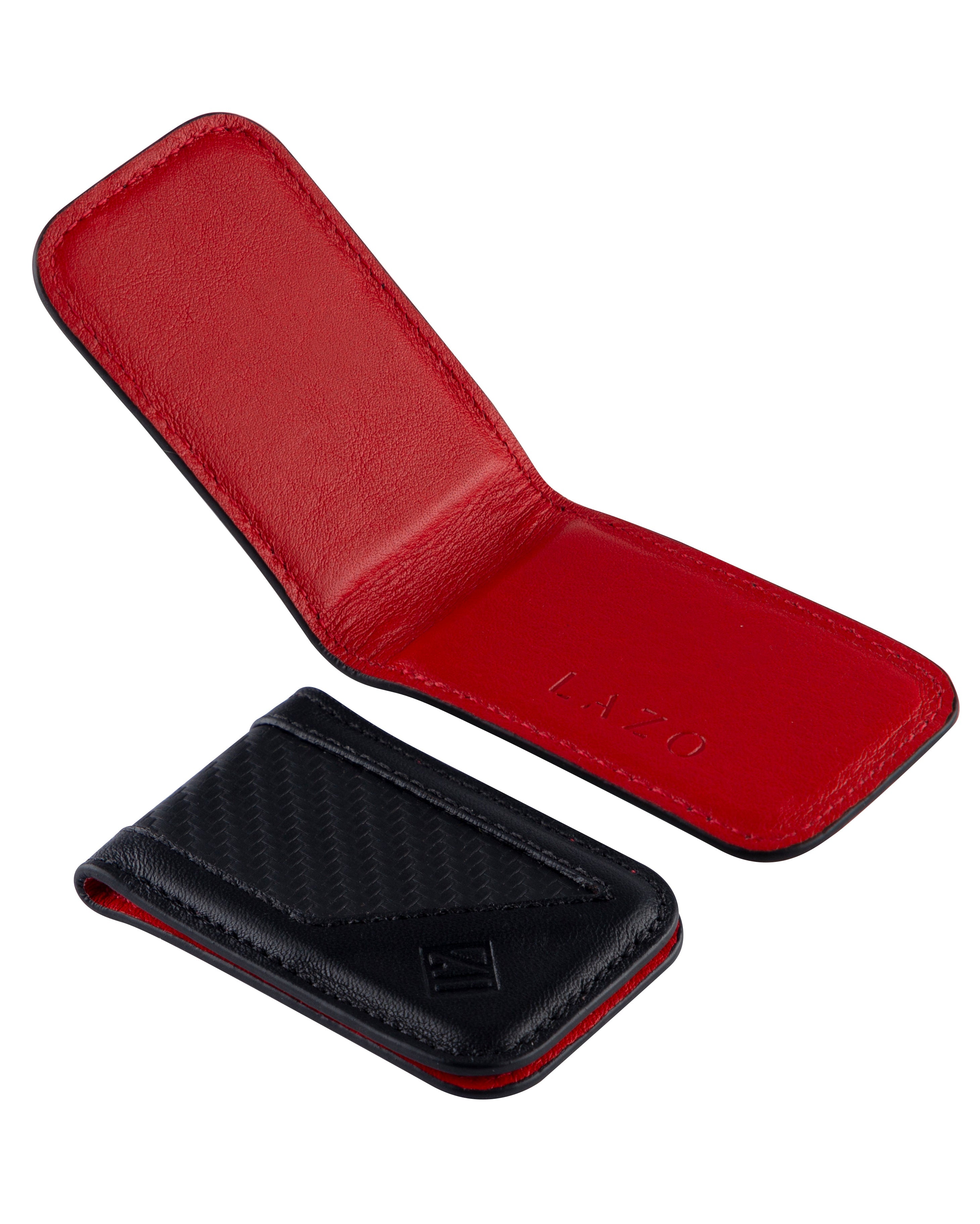 Clip para billetes negro color carbono