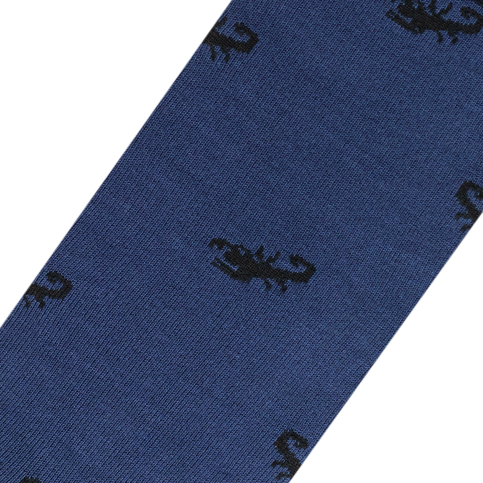 Medias Lazo Azul Medio con Escorpiones