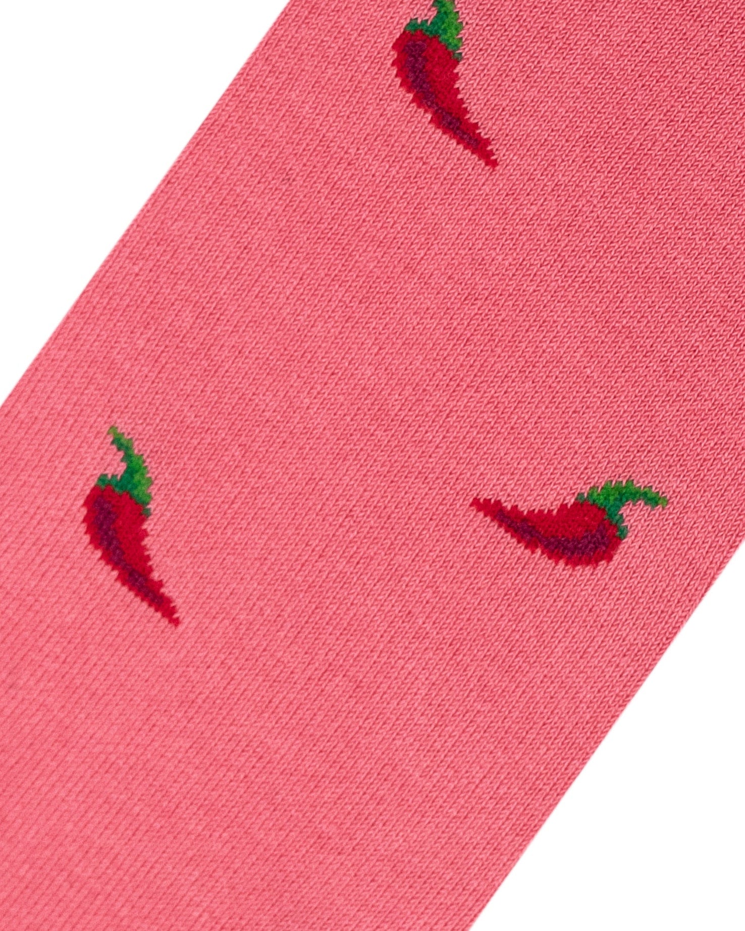Medias rosadas con chiles