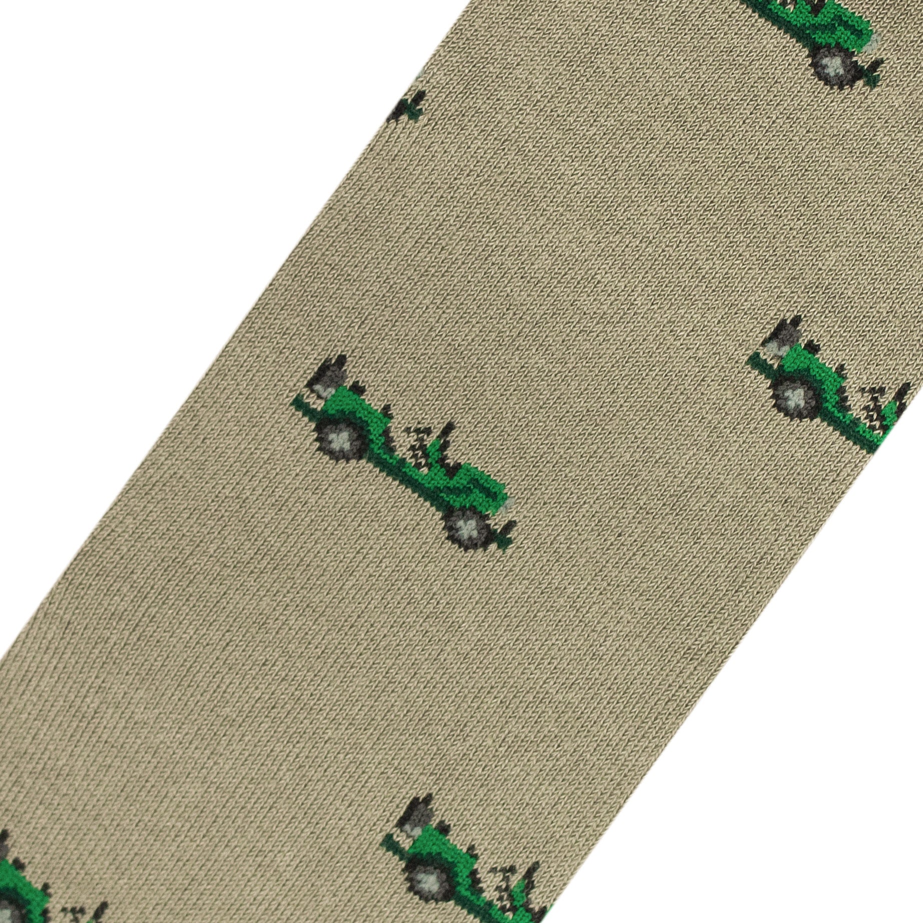 Medias Lazo Beige con Estampado Jeep