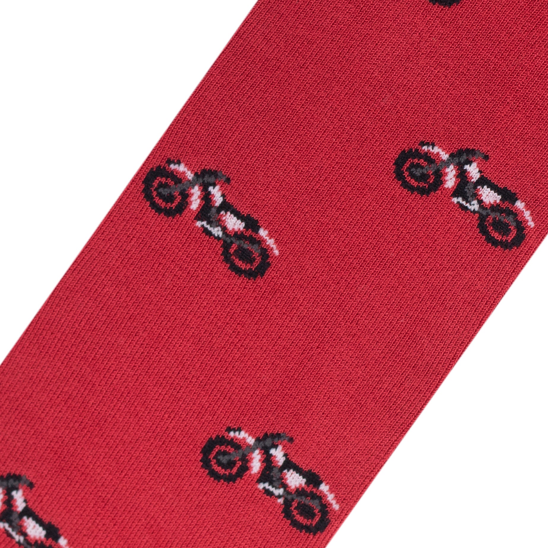 Medias Lazo Rojas con Motos