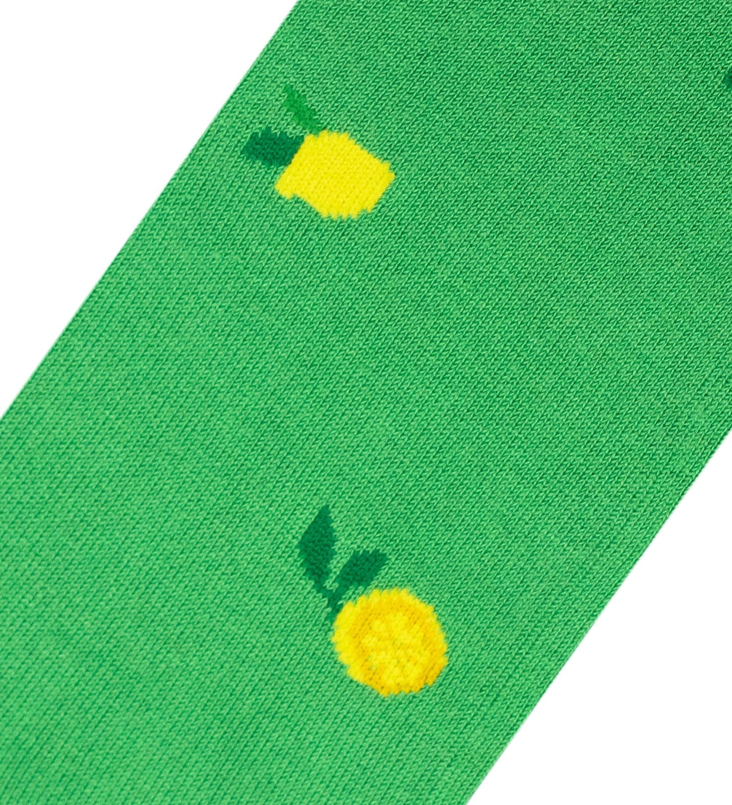 Medias verdes con limones