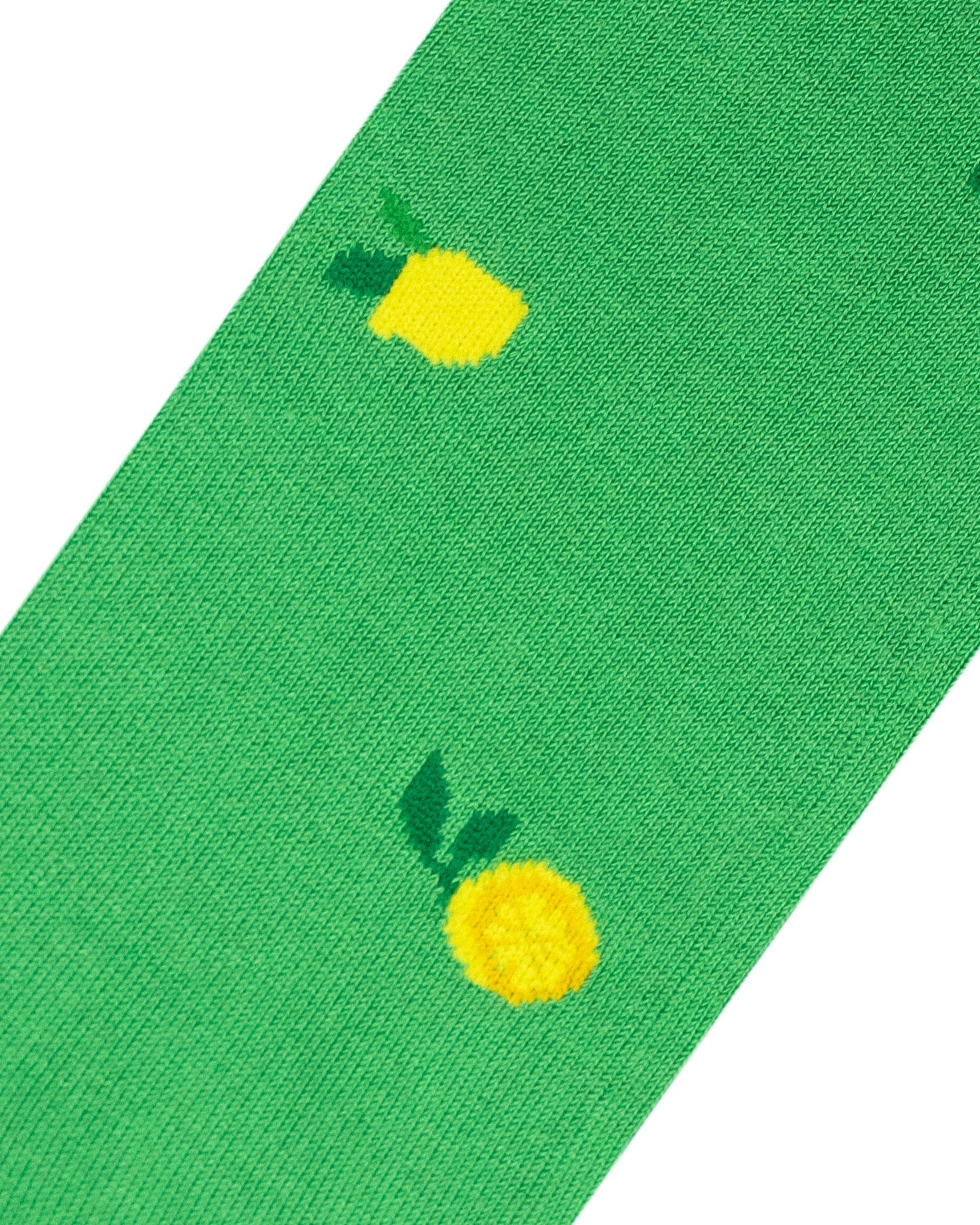 Medias verdes con limones