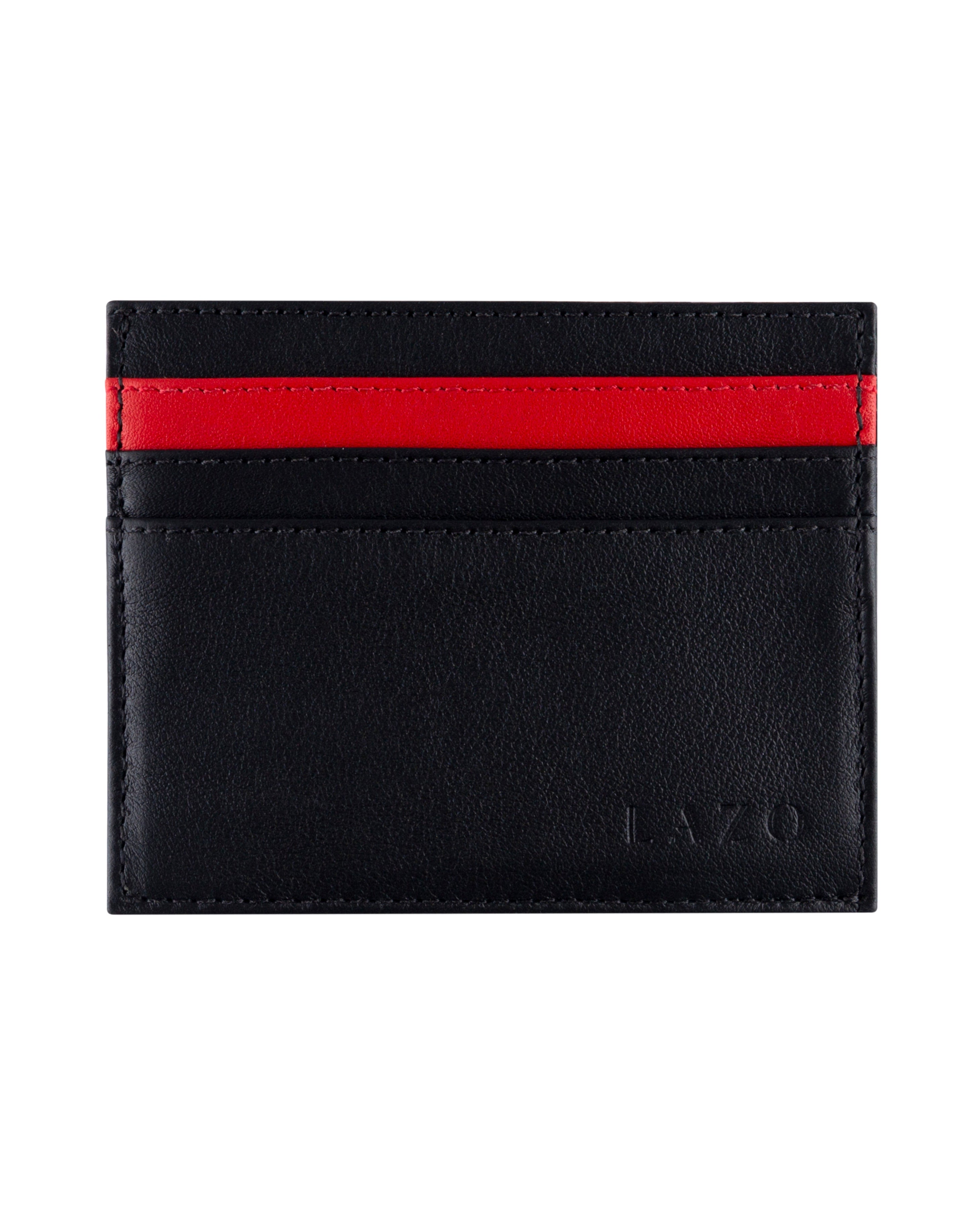 Tarjetero color carbono Lazo para hombre 