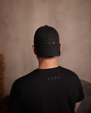 Camiseta negro de algodon para hombre