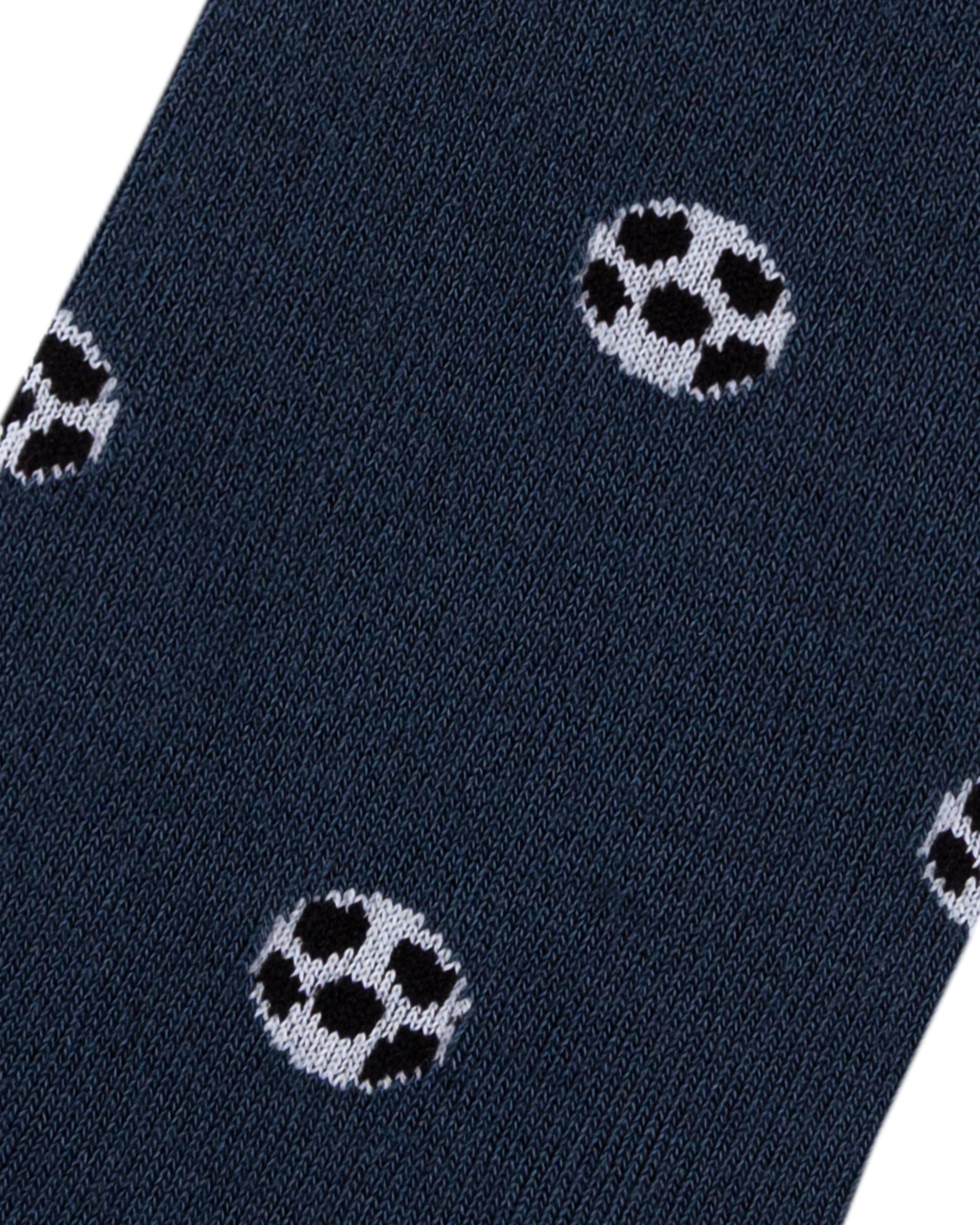 Medias azules con balones para hombre
