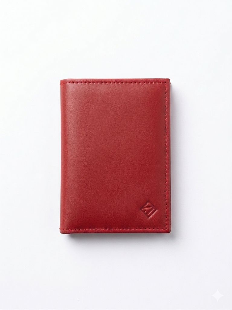 BILLETERA MINI COMPACT ROJA
