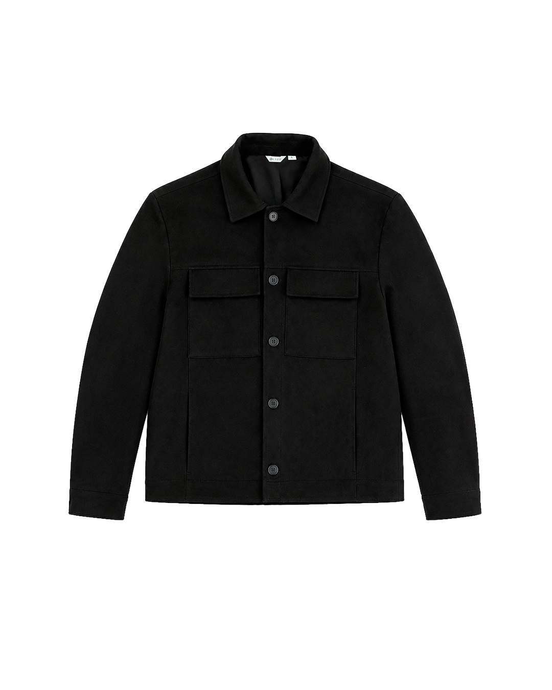 Chaqueta Botones Negra