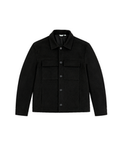Chaqueta Botones Negra
