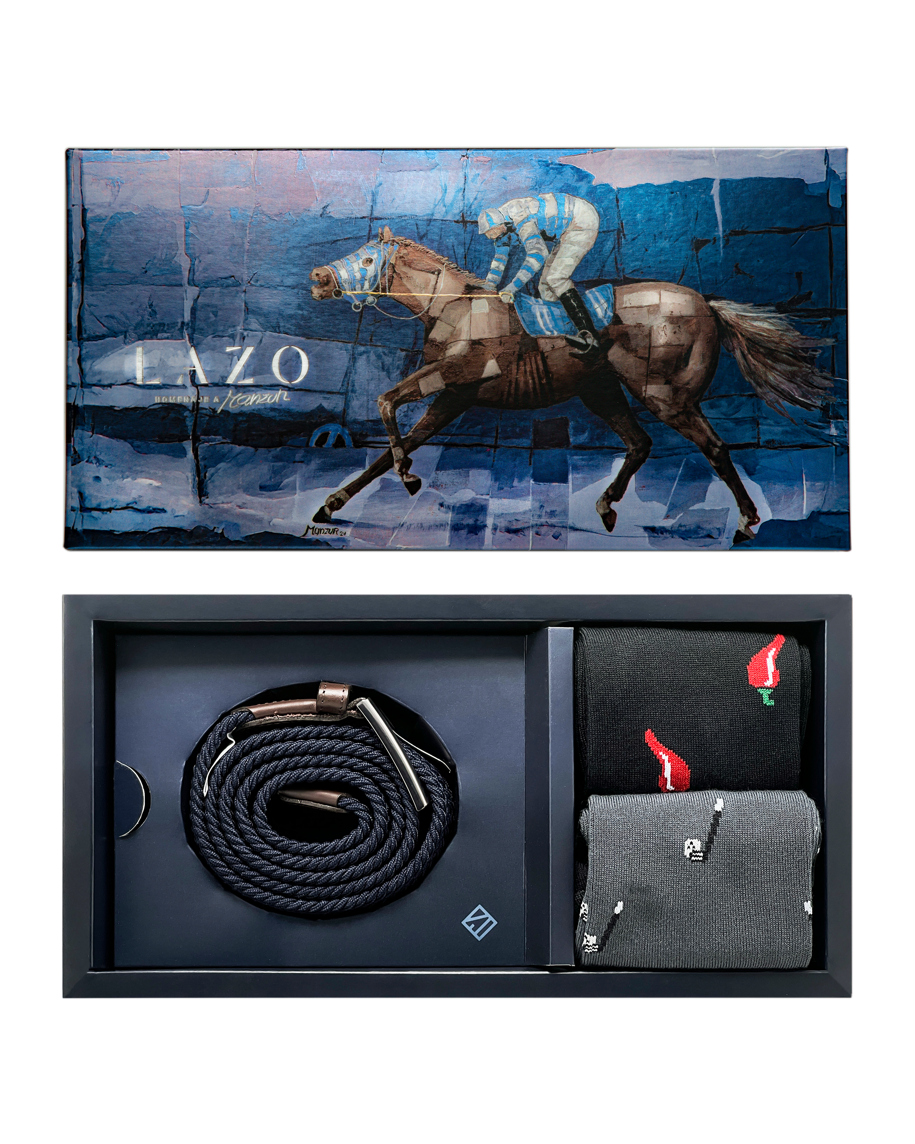 COMBO REGALO HOLIDAY (Cinturón+2 medias)