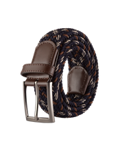 Cinturon trenzado para hombre azul cafe y baige para hombre ideal para regalo, la oficina o el fin de semana.