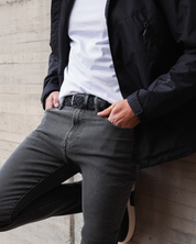 Cintuon trenzado doble faz para hombre negro, azul y cafe ideal para regalo, la oficina o un dia casual
