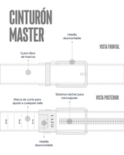 Cinturón Master Élite Pardo