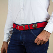 CINTURÓN ROJO LAZO