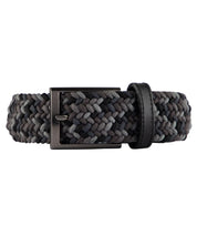 Cinturon trenzado para hombre gris para hombre ideal para regalo, la oficina o un dia casual